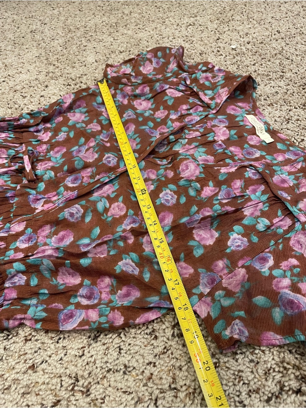 Christy Dawn, The Dawn Dress, Garnet Rose, Small - Picture 9 of 10